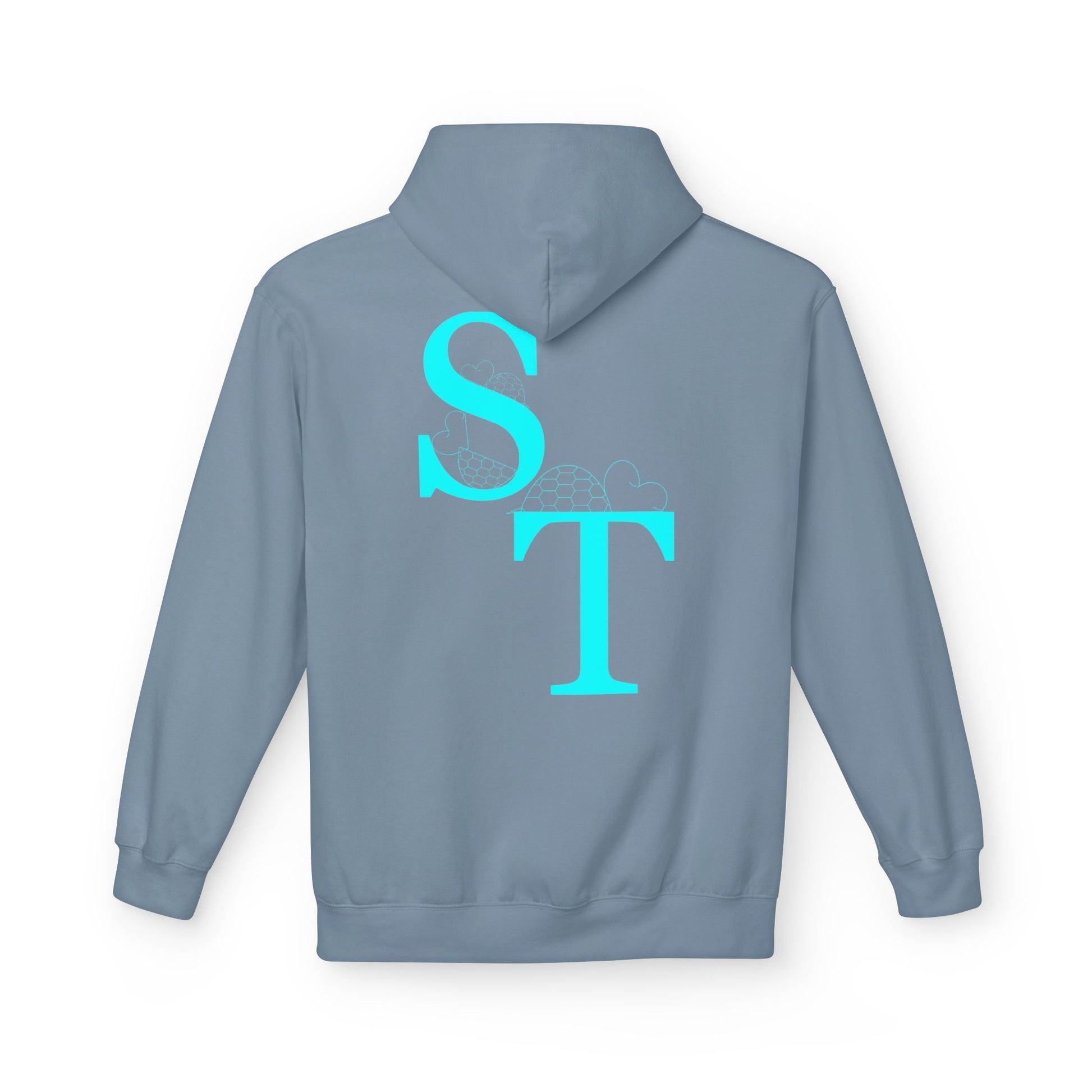 Funky Colorado Flower Hoodie — Retro Floral State Design